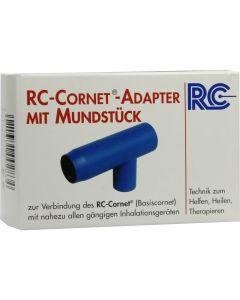 RC Cornet Adapter m.Mundstück f.Inhaliergeräte