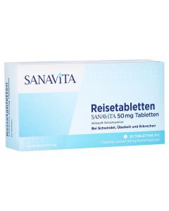 REISETABLETTEN Sanavita 50 mg Tabletten