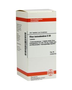 RHUS TOXICODENDRON D 30 Tabletten