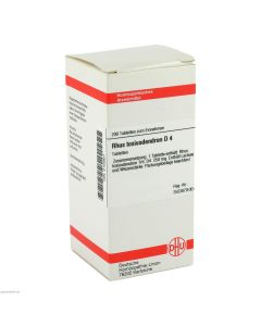 RHUS TOXICODENDRON D 4 Tabletten