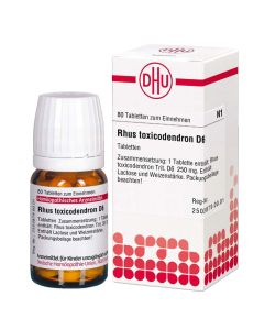 RHUS TOXICODENDRON D 6 Tabletten