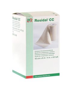 ROSIDAL CC kohäsive Kompressionsbinde 10 cmx6 m