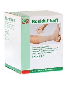 ROSIDAL haft Kompressionsbinde 8 cmx5 m