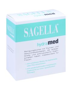 SAGELLA hydramed Intimwaschlotion Tücher