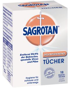 SAGROTAN Desinfektionstücher