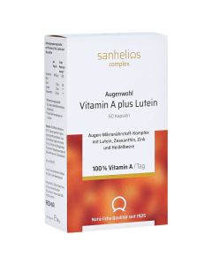 SANHELIOS Augenwohl Vitamin A plus Lutein Kapseln