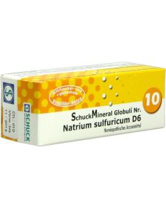 SCHUCKMINERAL Globuli 10 Natrium sulfuricum D6