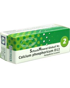 SCHUCKMINERAL Globuli 2 Calcium phosphoricum D 12