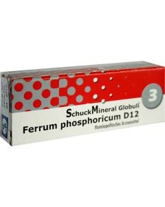 SCHUCKMINERAL Globuli 3 Ferrum phosphoricum D12