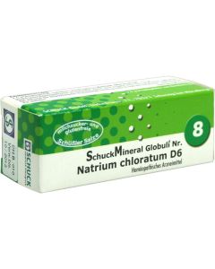 SCHUCKMINERAL Globuli 8 Natrium chloratum D6