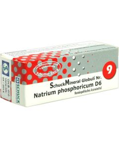 SCHUCKMINERAL Globuli 9 Natrium phosphoricum D6