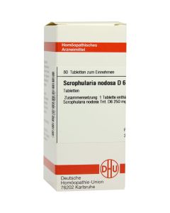 SCROPHULARIA NODOSA D 6 Tabletten