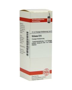 SILICEA D 6 Dilution