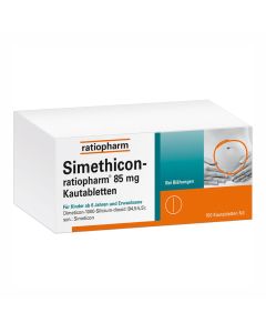 SIMETHICON-ratiopharm 85 mg Kautabletten