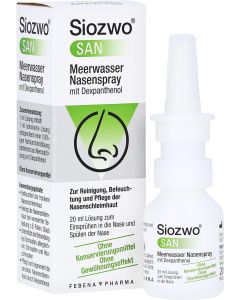 SIOZWO SAN Meerwasser Nasenspray m.Dexpanthenol