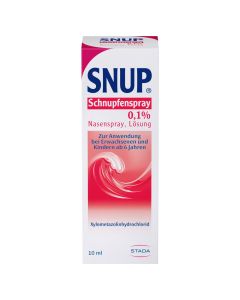 SNUP Schnupfenspray 0,1% Nasenspray