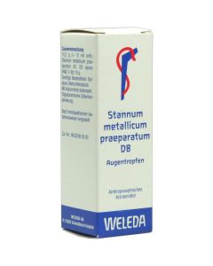 STANNUM METALLICUM praeparatum D 8 Augentropfen