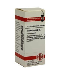 STAPHISAGRIA D 3 Globuli