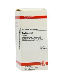 STAPHISAGRIA D 6 Tabletten