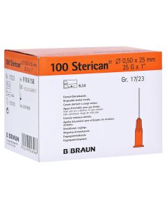 STERICAN Dentalkan.Luer 0,5x25 mm