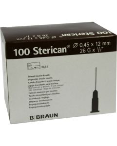 STERICAN Ins.Einm.Kan.26 Gx1/2 0,45x12 mm