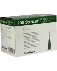 STERICAN Kanülen 21 Gx1 0,8x25 mm