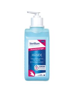 STERILLIUM Protect &amp; Care Hände Gel mit Pumpe