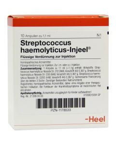 STREPTOCOCCUS HAEMOLYTICUS Injeel Ampullen