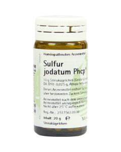 SULFUR JODATUM PHCP Globuli