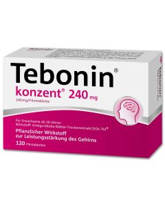 TEBONIN konzent 240 mg Filmtabletten