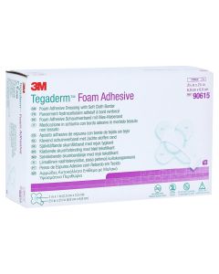 TEGADERM Foam Adhesive 6,9x6,9 cm kreuzform 90615