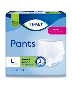 TENA PANTS Discreet L 95-125 cm Einweghose