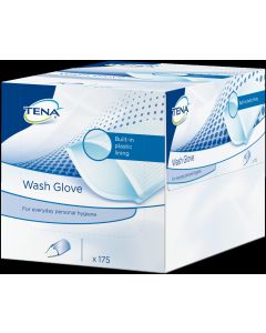 TENA WASH Glove with plastic Lining