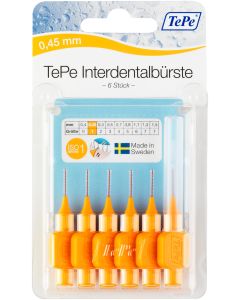 TEPE Interdentalbürste 0,45mm orange