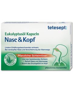 TETESEPT Eukalyptusöl Kapseln Nase &amp; Kopf