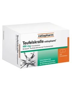 TEUFELSKRALLE-RATIOPHARM Filmtabletten