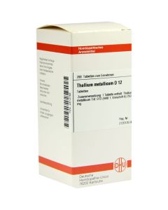 THALLIUM METALLICUM D 12 Tabletten