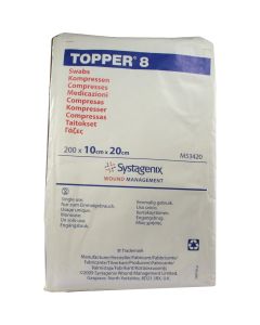 TOPPER 8 Kompr.10x20 cm unsteril