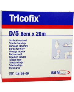 TRICOFIX Schlauchverband Gr.D 6 cmx20 m