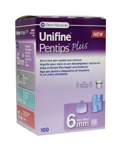 UNIFINE Pentips plus Kanüle 31 G 6 mm