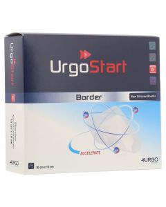 URGOSTART Border 10x10 cm Schaumstoffwundverband