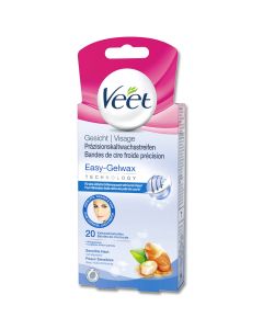 VEET Kaltwachs-Streifen Gesicht