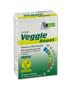 VEGGIE Depot Vitamine+Mineralstoffe Tabletten