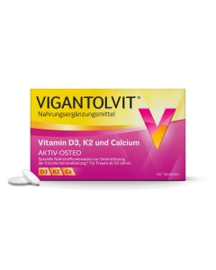 VIGANTOLVIT Vitamin D3 K2 Calcium Filmtabletten