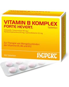 VITAMIN B Komplex forte Hevert Tabletten