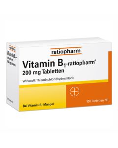 VITAMIN B1-ratiopharm 200 mg Tabletten