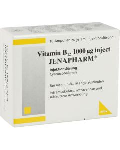 VITAMIN B12 1.000 myg Inject Jenapharm Ampullen