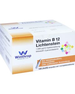 VITAMIN B12 1.000 myg Lichtenstein Ampullen