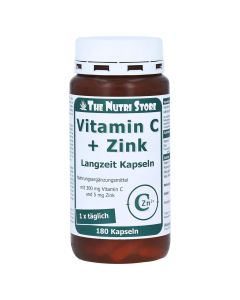 VITAMIN C 300+Zink 5 Langzeit Kapseln