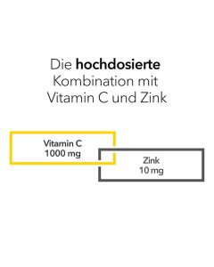 VITAMIN C PLUS Zink-ratiopharm Brausetabletten